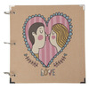 

Guangbo (GuangBo) HPA02051 couple album set 20 (40) with stickers tape powder pen