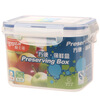 

Jingdong Supermarket] Long Shida (LONGSTAR) microwave oven lunch box 1000ml transparent plastic sealed tank storage box LK-2015