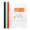 

Deli (deli) 5537 A4 color drawstring folder report clip color random 5 loaded