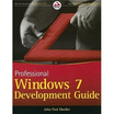 

Professional Windows 7 Development Guide Wrox Programmer to Programmer