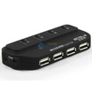 

ECOLA USB-HUB204BK Smart 4-port USB20 Hub for Energy Saving