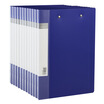 

Deli 5364 ABA series A4 double strong folder folder blue 12 loaded