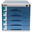 

Jinlongxing Glosen C8858 aluminum five-layer desktop file cabinet data storage cabinet color random hair