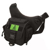 

Shanglong outdoor saddle bag to strengthen the Oxford waterproof fabric military style mountaineering bag digital package shoulder Messenger bag send badge black SM15B