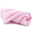 

Fathers towel plain textile vertical towel light pink