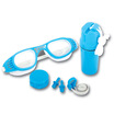 

Bestway children&39s swimming suit swimming goggles nose clip earbuds waterproof storage box suitable for 7-14 years old 26002 blue