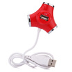 

Biao Wang SSK SHU012 4 mouth water hub HUB red