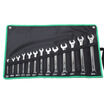 

Proskit HW-7513B 13-piece mirror polished double open wrench set made of chrome vanadium steel