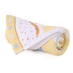 

Gold cotton tulle cartoon small towel yellow single loaded T1101 52 27cm
