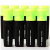 

Deli S600 mark eye-catching highlighter yellow 10 pcs box