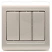 

Simon Electric simon N51032B-56 three-way dual-control with a key switch 55 Series 86-type switch socket champagne