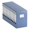 

Comix 10 packs HC-35-10 35mm thick type sticky file box file box box A4 blue