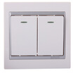 

Simon Electric simon S51021BY double open single control 58 series 86 with fluorescent key switch socket elegant white
