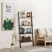 〖Follure〗Vintage Industrial Ladder 4-Tier Bookshelf Floor-standing Shelves Storage Shelf