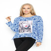 Hello Rose Autumn Long Sleeved Blouse 2018 Large Size Loose Wild Shirt Personality Clothes T hello rose kopen in de aanbieding Hello Rose Autumn Long Sleeved Blouse 2018 Large Size Loose Wild Shirt Personality Clothes T hello rose kopen in de aanbieding