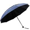 Paradise umbrella to strengthen the double-layer breathable impact black plastic 30 umbrella 7841E blue gray