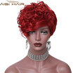 Aisi Hair Synthetic Short Pixie Cut Wigs For Black Women Wavy Heat Resistant Hairstyle aisi hair kopen in de aanbieding Aisi Hair Synthetic Short Pixie Cut Wigs For Black Women Wavy Heat Resistant Hairstyle aisi hair kopen in de aanbieding