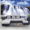3D Wall Mural Wallpaper Paisaje para sala de estar Papel de pared sin costura Cascadas Murales naturales Papel De Parede revestimientos de pared