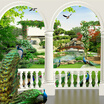 Colomac Custom Photo Wallpaper Large Hd 3D Stereoscopic Dream Bird Peacock Palace Gardens Mural Tv Living Room Sofa Background colomac kopen in de aanbieding Colomac Custom Photo Wallpaper Large Hd 3D Stereoscopic Dream Bird Peacock Palace Gardens Mural Tv Living Room Sofa Background colomac kopen in de aanbieding