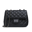 Joy Collection Viney Fashion Handbags Cowhide Small Fragrance Shoulder Bag Rhombic Chain Trend Crossbody Classic Black joy collection kopen in de aanbieding Joy Collection Viney Fashion Handbags Cowhide Small Fragrance Shoulder Bag Rhombic Chain Trend Crossbody Classic Black joy collection kopen in de aanbieding