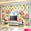 Colomac Custom Photo Wallpaper Rose Leather 3D Mural Wall Paper For Living Room Tv Background Home Decor Papel De Parede 3D colomac kopen in de aanbieding Colomac Custom Photo Wallpaper Rose Leather 3D Mural Wall Paper For Living Room Tv Background Home Decor Papel De Parede 3D colomac kopen in de aanbieding