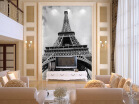 Colomac Custom Photo Wallpaper Paris Tower Blackwhite Scenery 3D Bedroom Living Room Mural colomac kopen in de aanbieding Colomac Custom Photo Wallpaper Paris Tower Blackwhite Scenery 3D Bedroom Living Room Mural colomac kopen in de aanbieding
