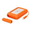 LaCie Rugged USB31 Thunderbolt USB-C 25-inch Mobile Hard Drive 5TB