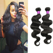 Abalance 7A Brazilian Body Wave Virgin Hair Wefts 3Pcslot Extensions Weave abalance kopen in de aanbieding