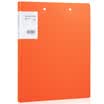 Deli 5427 Lingya series of new fashion process thick pp material folder A4 double strong folder only loaded orange