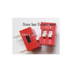 100Pcs 2P 2 Position Dip Switch 254Mm Pitch 2 Row 4 Pin huismerk kopen in de aanbieding