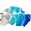 Yi Na Sheng Wu Female High Quality Chinese Silk Veils Dance Fans Pair Of Belly Dancing White Turquoise Royal Blue yi na sheng wu kopen in de aanbieding Yi Na Sheng Wu Female High Quality Chinese Silk Veils Dance Fans Pair Of Belly Dancing White Turquoise Royal Blue yi na sheng wu kopen in de aanbieding