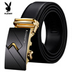 Liven Playboy Mens Belt Business Trend Leather Middle Youth Automatic Buckle Casual Pants 1 liven kopen in de aanbieding