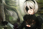 Zkunzmeidecor Nier Automata 2B Yorha Girl Robot Square Enix Kawaii Katana Living Room Home Art Decor Fabric Posters Prints zkunzmeidecor kopen in de aanbieding Zkunzmeidecor Nier Automata 2B Yorha Girl Robot Square Enix Kawaii Katana Living Room Home Art Decor Fabric Posters Prints zkunzmeidecor kopen in de aanbieding
