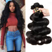 Yavida Hair Peruvian Virgin Body Wave 3 Bundles 7A Grade Unprocessed Human Puruvian Exten yavida kopen in de aanbieding