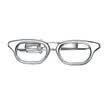 Yoursfs Gunmetal Glasses Tie Clip For Men Vintage Necktie Tie Clip Bar Wedding