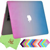 UESWILL Smooth Soft-Touch Matte Frosted Hard Shell Case Cover for MacBook Air 11 Model A1370A1465- Rainbow