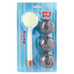 Joy Collection Jingdong Supermarket Yunlei Long Handle Steel Ball Brush 13435 joy collection kopen in de aanbieding