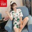 Joy Collection Arctic Velvet Pajamas Womens Four Seasons Korean Version Of The Kimono Suit Can Be Worn Outside Short Sleeved Casual Home Service Printing Maple Leaf joy collection kopen in de aanbieding Joy Collection Arctic Velvet Pajamas Womens Four Seasons Korean Version Of The Kimono Suit Can Be Worn Outside Short Sleeved Casual Home Service Printing Maple Leaf joy collection kopen in de aanbieding