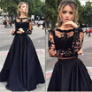 Canis 2Pcs Sexy Women Formal Prom Long Dress Evening Party Cocktail Maxi canis kopen in de aanbieding