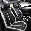 Purple wind chime 3D sports car seat cushion surrounded by breathable leather car seat seat cover BMW 3 series Angkewei Highlander BMW X1 Mercedes-Benz E-class Prado 1813 sports white