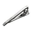 Yoursfs Ruler Matte Black Stripe Tie Tack Pins Tie Clips for Men Fathers Day Gifts Present