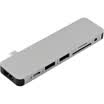 HyperDrive dock type-c a su vez hdmi Lenovo Dell mijo Apple portátil convertidor Tipo-c plateado