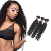 Ishow Hair 7A Unprocessed Peruvian Deep Wave Virgin 3 Bundles Cheap Extensions ishow kopen in de aanbieding