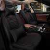 Qiaodi car seat four seasons GM car seat cover full surrounded by imitation linen cushions all linen luxury black