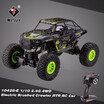 Original WLtoys 10428-E 110 24G 4WD Electric Brushed Crawler RTR RC Car