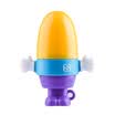 Little white bear baby bite bag baby bite trainer food fruit&vegetable teeth rubber molar rod rotation push yellow 09350