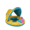 Ametoys Inflatable Soft Baby Swimming Ring Pool Float Boat Rider With Detachable Sun Canopy Shade For Toddler Kid Blue Yellow ametoys kopen in de aanbieding Ametoys Inflatable Soft Baby Swimming Ring Pool Float Boat Rider With Detachable Sun Canopy Shade For Toddler Kid Blue Yellow ametoys kopen in de aanbieding