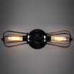 Baycheer Hl371241 Metal Cage Loft Minimalism Led Wall Lamp Vintage Industrial Sconce Deco Black baycheer kopen in de aanbieding Baycheer Hl371241 Metal Cage Loft Minimalism Led Wall Lamp Vintage Industrial Sconce Deco Black baycheer kopen in de aanbieding