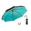 Obolts sun umbrella female vinyl anti-UV umbrella sunscreen folding umbrella creative umbrella curved handle umbrella small bee umbrella dual-use three-fold umbrella macaron green