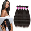 Glary Hair Weaving Malaysian Straight 5 Bundles 8A Unprocessed Virgin Human glary kopen in de aanbieding